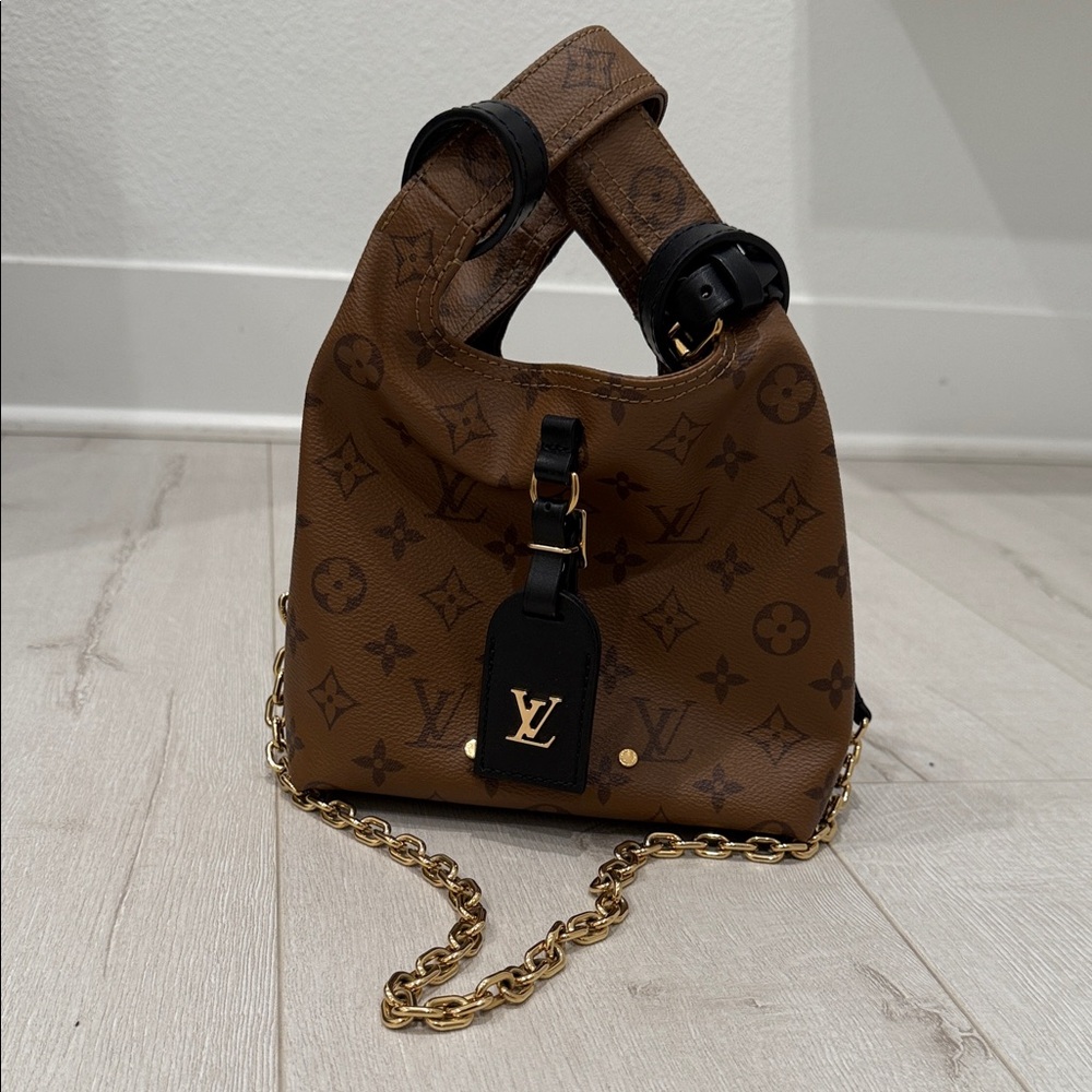 Louis Vuitton Tan Monogram Shoulder Bag